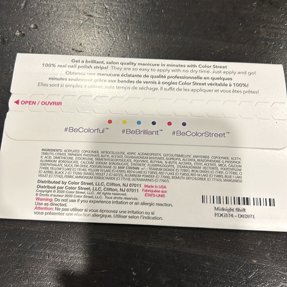 Color Street -Midnight Shift - Retired - Picture 2 of 3